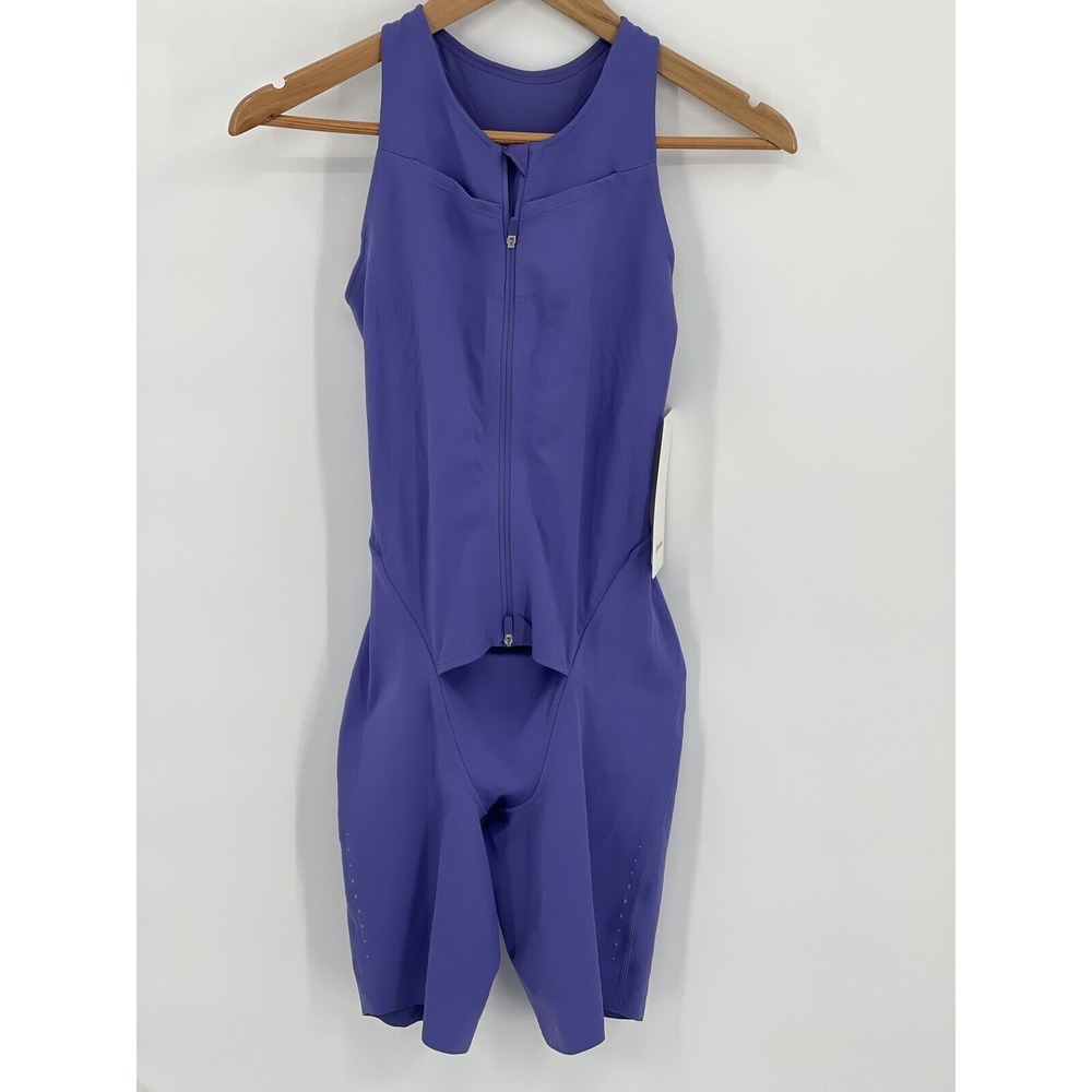 New Lululemon One Piece Unitard Running Suit Purple Gymnastics Yoga Shorts 6
